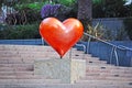 San Francisco, California, public monument, heart, America`s Greatest City By The Bay, Union Square, love, symbolic, fall in love