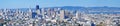 San Francisco, skyline, Corona Heights, hill, hilltop, aerial view, California, United States of America, Usa