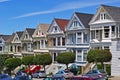 San Francisco, Painted Ladies, public monument, architecture, victorian, house, California, United States, Alamo Square