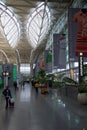 SAN FRANCISCO, CALIFORNIA, UNITED STATES - NOV 27th, 2018: Inside terminal building of San Francisco International