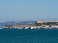 San Francisco, California, USA : Alcatraz Prison Island bay Royalty Free Stock Photo