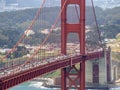 San Francisco, California, USA: Golden Gate Bridge, Strait and National Recreation Area Royalty Free Stock Photo