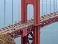 San Francisco, California, USA: Golden Gate Bridge, Strait and National Recreation Area Royalty Free Stock Photo