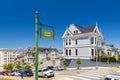 American architecture, Painted Ladies, San Francisco, USA Royalty Free Stock Photo