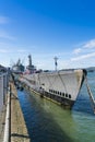 San francisco,california,usa: pampanito submarine on sunny day