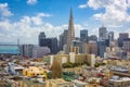 San Francisco, California, USA Skyline Royalty Free Stock Photo