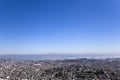 San Francisco, California, USA, from Twin Peaks Royalty Free Stock Photo