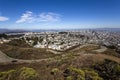 San Francisco, California, USA, from Twin Peaks Royalty Free Stock Photo