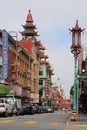 San Francisco Chinatown - California Royalty Free Stock Photo