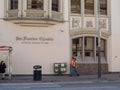 San Francisco Chronicle street entrance