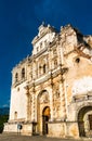 San Francisco Church in Antigua Guatemala Royalty Free Stock Photo