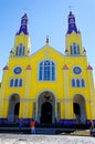 San Francisco church - Castro - Chile Royalty Free Stock Photo