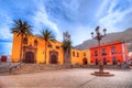 San Francisco church in Garachico town of Tenerife