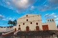 San Francisco church outdoors in granada, Nicaragua Royalty Free Stock Photo