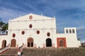 San Francisco church outdoors in granada, Nicaragua Royalty Free Stock Photo