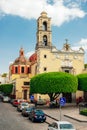 San Francisco Church, Templo de San Francisco - Queretaro, Mexico - sep, 2019