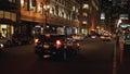 SAN FRANCISCO, - CIRCA NOVEMBER, 2017: Streets of Chinatown in San Francisco at night, oldest and largest Chinatown