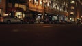 SAN FRANCISCO, - CIRCA NOVEMBER, 2017: Streets of Chinatown in San Francisco at night, oldest and largest Chinatown