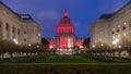 San Francisco City Hall at Night Royalty Free Stock Photo