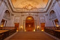 Interior of San Francisco City Hall, one of travel attractions in San Francisco,