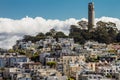 San Francisco the City Real Estate Spring 2019 Royalty Free Stock Photo