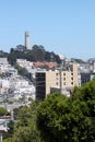 San Francisco Coit Tower Royalty Free Stock Photo