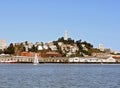 San Francisco Coit Tower from the Bay