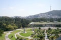 Golden Gate Park and the conservatory of flowers