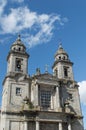 San Francisco convent in Santiago de Compostela Royalty Free Stock Photo