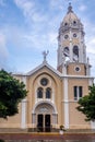 San Francisco de Asis Church in Casco Viejo - Panama City, Panama Royalty Free Stock Photo