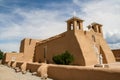 San Francisco de Asis Mission Church in New Mexico Royalty Free Stock Photo