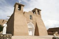 San Francisco de Asis Mission Church in New Mexico Royalty Free Stock Photo