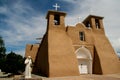 San Francisco de Asis Mission Church in New Mexico Royalty Free Stock Photo