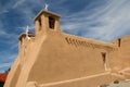 San Francisco de Asis Mission Church in New Mexico Royalty Free Stock Photo