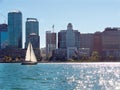 San Francisco downtown from the bay