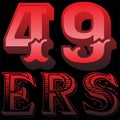 San Francisco 49ers Concept T-Shirt Design