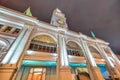 San Francisco Ferry Building at night, California, USA Royalty Free Stock Photo