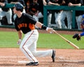 San Francisco Giants Catcher #28 Buster Posey Royalty Free Stock Photo