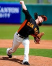 San Francisco Giants Pitcher #55 Tim Lincecum.