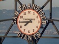 San Francisco Giants Scoreboard Clock by TimeWorks