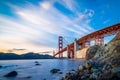 San Francisco Golden Gate Bridge Royalty Free Stock Photo