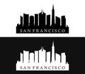 San Francisco icon illustrated in vector on white background