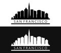 San Francisco icon illustrated in vector on white background