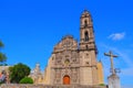 Tepotzotlan cathedral in mexico III Royalty Free Stock Photo