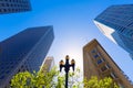 San Francisco Market Street Downtown in California Royalty Free Stock Photo