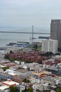 San FranciscoÃ¢â¬âOakland Bay Bridge from Coit Tower