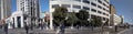 SFPD fence and Guard along 3rd street during a protest