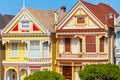 San Francisco Painted Ladies Royalty Free Stock Photo