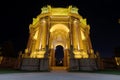 San Francisco Palace of FIne Arts at Night Royalty Free Stock Photo