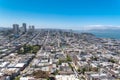 San Francisco, Telegraph Hill, Washington Square Royalty Free Stock Photo